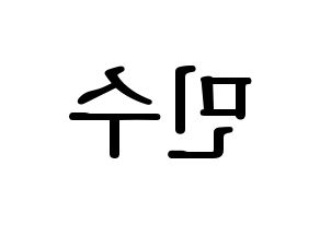 KPOP TEEN TOP(틴탑、ティーントップ) 캡 (キャップ) プリント用応援ボード型紙、うちわ型紙　韓国語/ハングル文字型紙 左右反転
