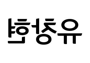KPOP TEEN TOP(틴탑、ティーントップ) 리키 (リッキー) k-pop アイドル名前 ファンサボード 型紙 左右反転