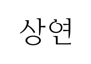 KPOP THE BOYZ(더보이즈、ザ・ボーイズ) 상연 (サンヨン) 応援ボード・うちわ　韓国語/ハングル文字型紙 通常