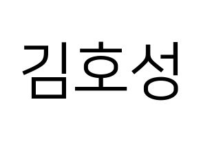 KPOP VAV(브이에이브이、ブイエイブイ) 로우 (ロウ) プリント用応援ボード型紙、うちわ型紙　韓国語/ハングル文字型紙 通常