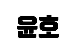 KPOP VAV(브이에이브이、ブイエイブイ) 에이노 (エイノ) コンサート用　応援ボード・うちわ　韓国語/ハングル文字型紙 通常
