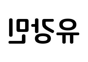KPOP VERIVERY(베리베리、ベリーベリー) 강민 (ユ・カンミン, カンミン) k-pop アイドル名前　ボード 言葉 左右反転